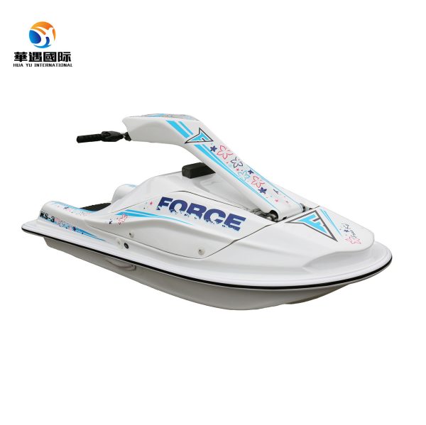 3000w kid E-motorboat, 1-person、 standing assault boat