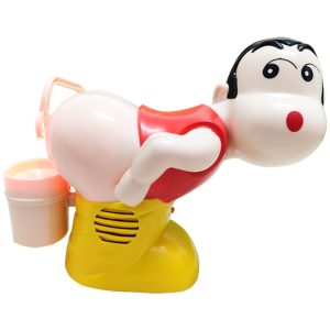 Funny farting cartoon kid ，electric music bubble toy