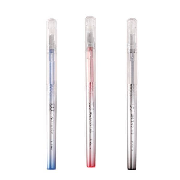 gel pen 0.4mm，1 pen, 2 refills,