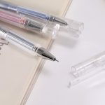 gel pen 0.4mm，1 pen, 2 refills,