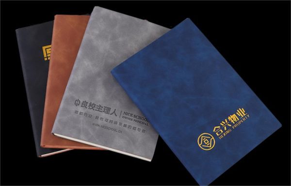 Factory wholesale, high-looking imitation sheepskin cover A5/A6 portable work notepad，One book and one pen, gift set