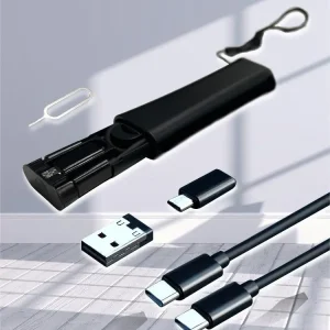 Digital box data cable storage box set 、 one to three adapter adapter