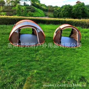 Automatic pop-up installation-free tent, boat-shaped tent, throw-open tent