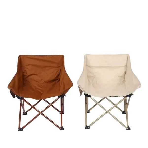 Outdoor lightweight folding Oxford cloth chair， load-bearing 120kg