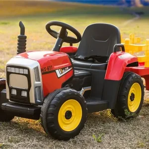 Children's electric tractor 、 3 to 8 years old, the rear trailer can carry people.