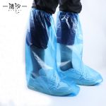 Disposable shoe covers，     waterproof deep snow，      long boot covers，       dust-free workshop，   plastic boot covers