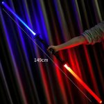 Star Wars fluorescent sword，Popular retractable laser sword，7-color children's luminous sword toy