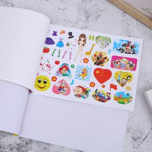 16K/B5 Children's Coloring Enlightenment Drawing Book Blank Paper glue binding