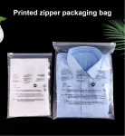 customization： product packaging zipper bag、 frosted, transparent, printable、 color printable