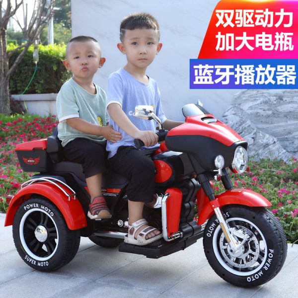 CE-moto-01 / 16  Double-seat luxury motorcycle